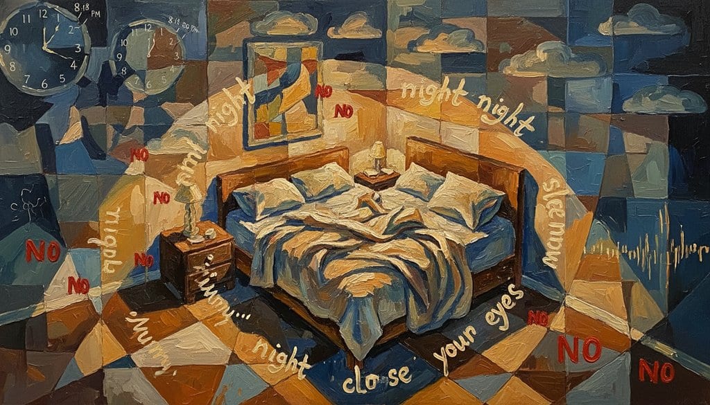 Bedtime's Fragmented Lullaby