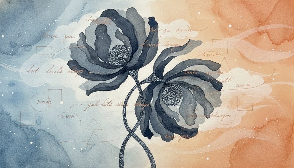 Numbers Blooming Into Tenderness