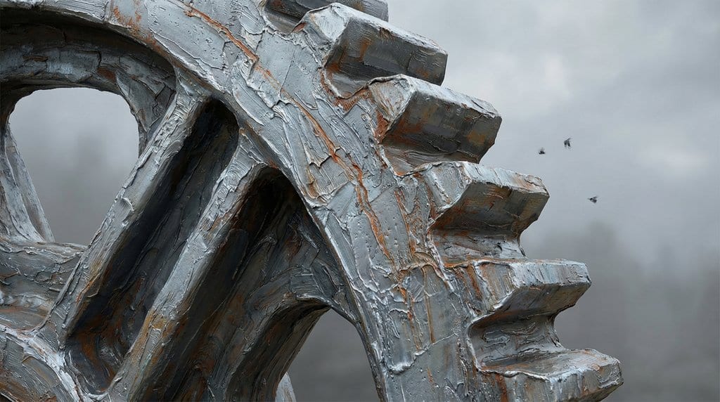 Rust and Stillness Await Motion