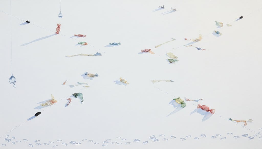 Remnants of Roads Through Waiting
