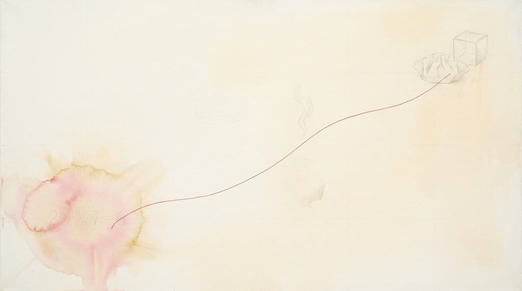 Thread of Light Through Empty Sky
