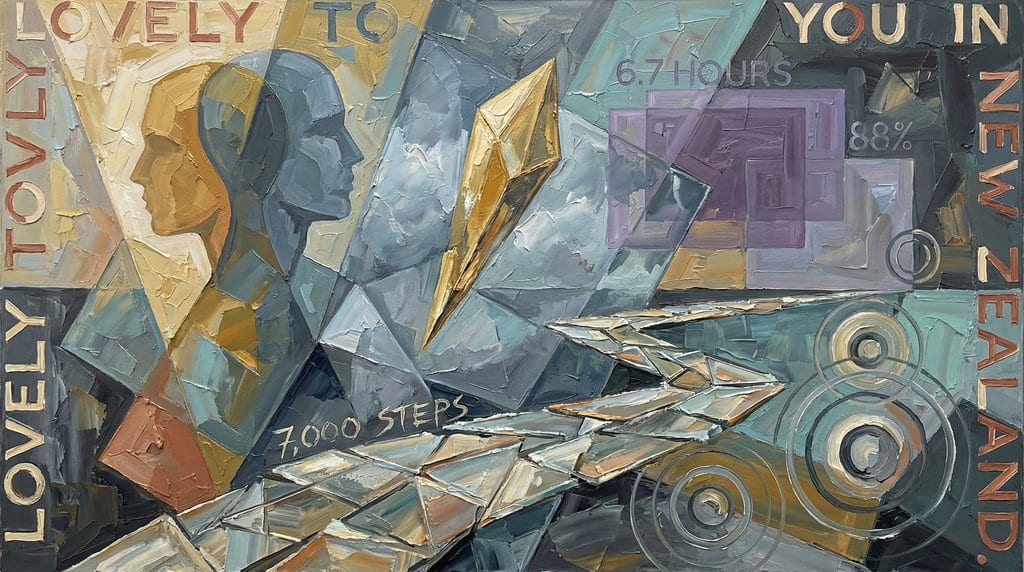 Fractured Summer: Memory's Kaleidoscope