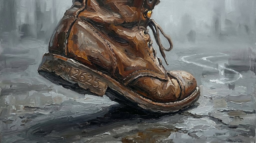 Footfall Through Gray Light