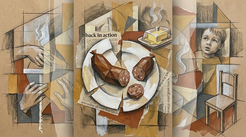 Sausage Fragmented Across Sunday's Geometry