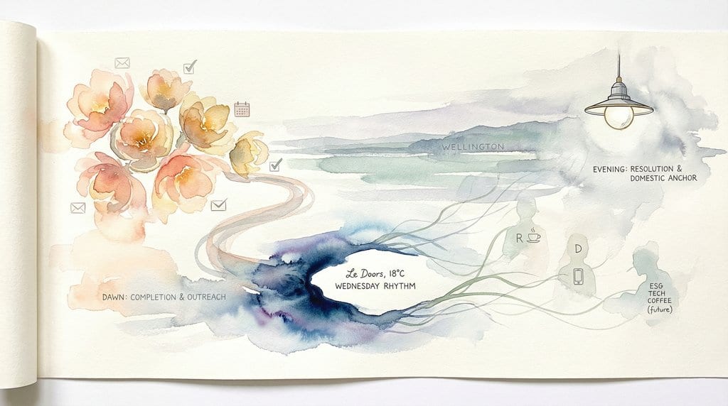Morning Tasks Bloom Into Evening Clarity