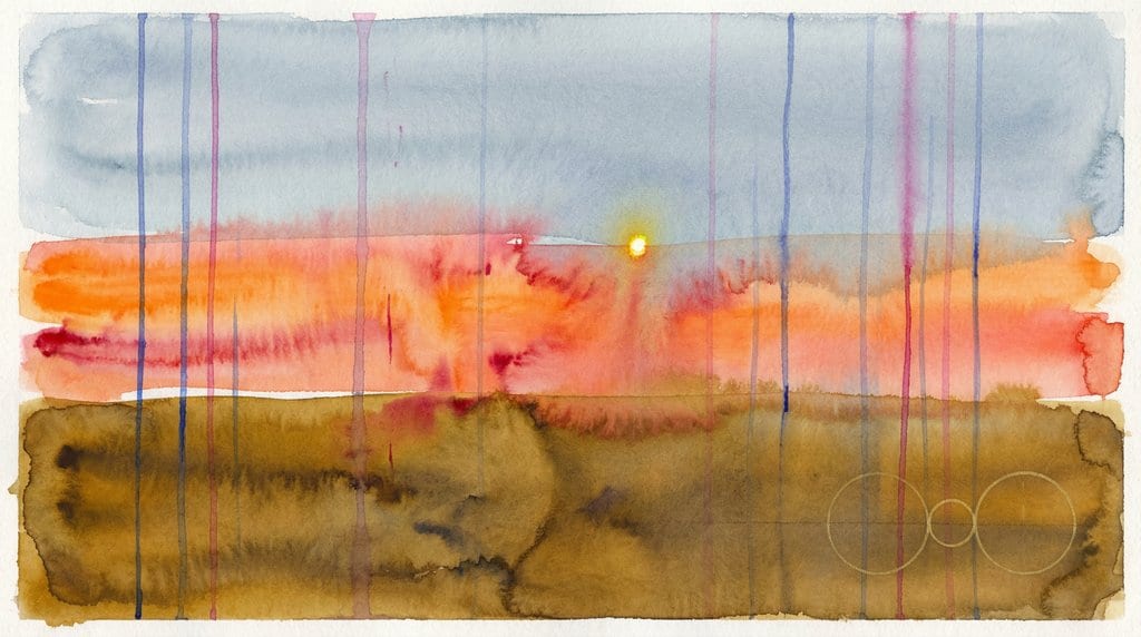 Threshold of Ochre and Light