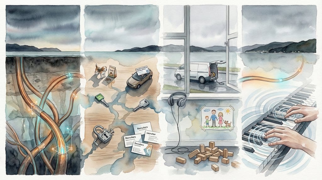 Foundations Laid in Watercolor Grey