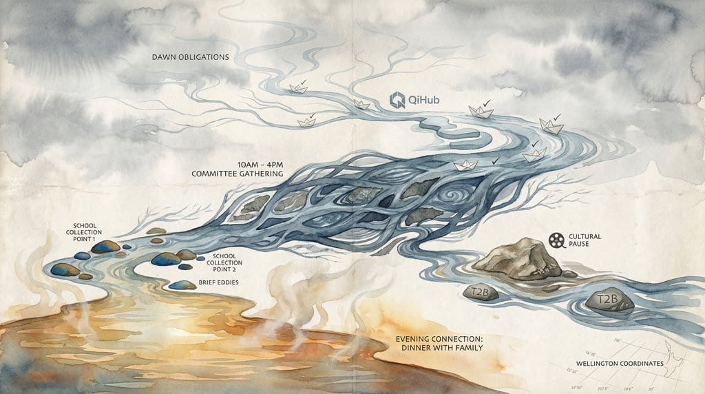 Wednesday's River: From Dawn to Golden Hour