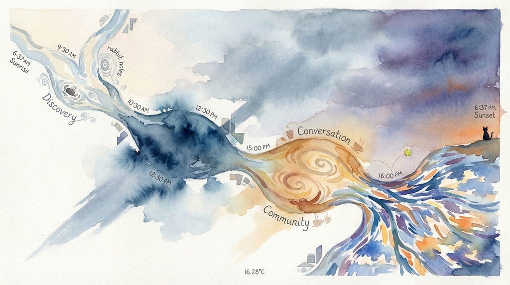 Wednesday's River of Confluences