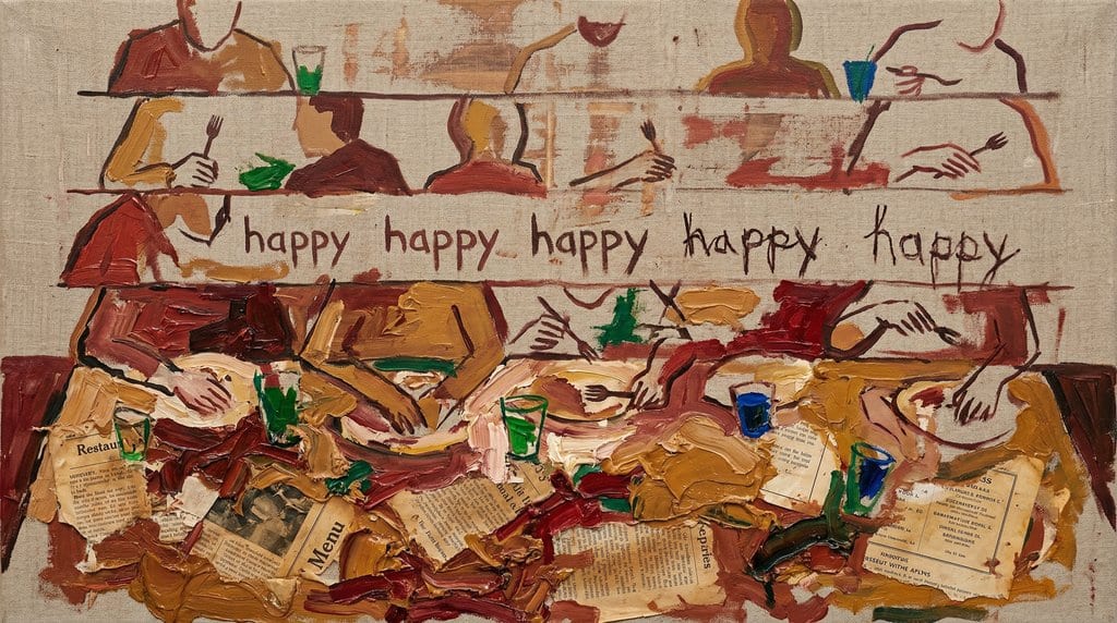 Untidy Tables, Shakier Hands, Still Happy