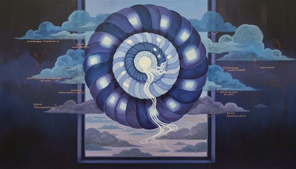 2025-10-13 — Spiraling Toward Light: Time's Healing Petals