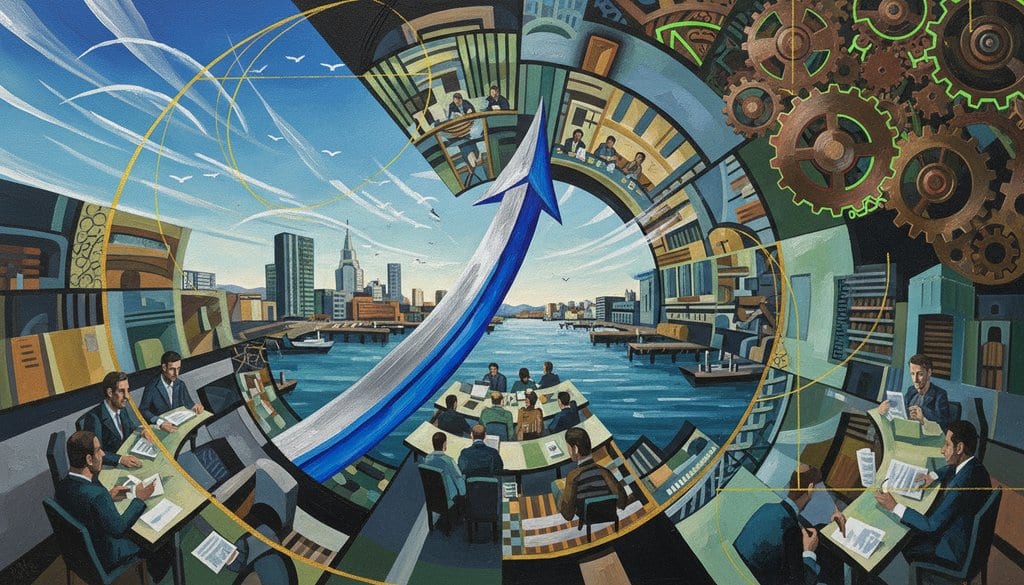 Gears of Innovation: Auckland's Ascending Spiral