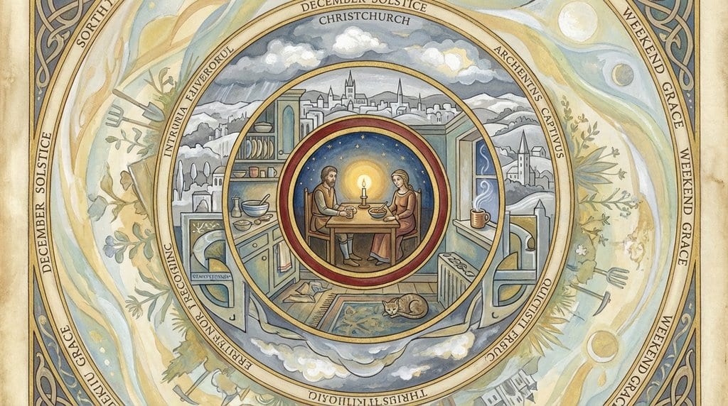 2025-12-14 — Concentric Grace: December's Intimate Geometry